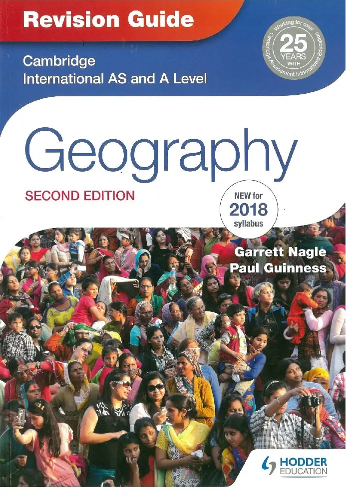 Cambridge International As/A Level Geography Revision Guide – Second Edition By Garrett Nagle (Isbn 9781510418387) 1