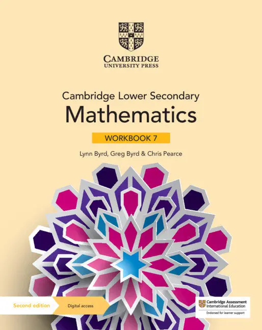 Cambridge Lower Secondary Mathematics Workbook 7 With 1-Year Digital Access – Byrd 1