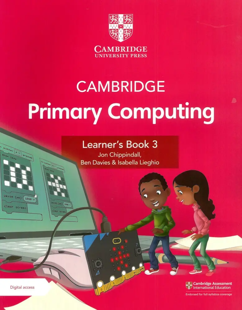 Cambridge Primary Computing Learner’S Book 3 With 1-Year Digital Access – Iism Edition (Isbn 9781009309226) 1