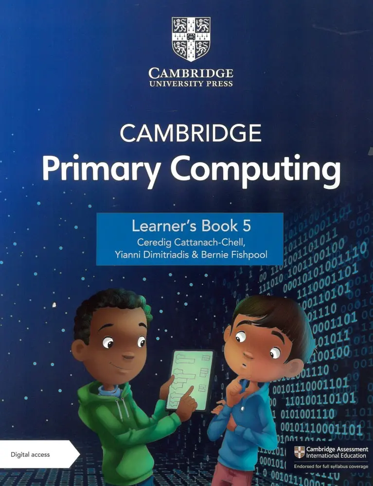 Cambridge Primary Computing Learner'S Book 5 (1-Year Digital Access) – Isbn 9781009309288 1