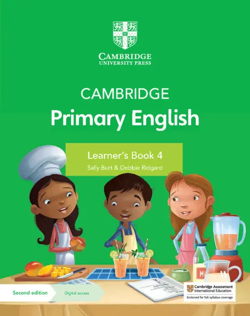 Cambridge Primary English Learner’S Book 4 With 1-Year Digital Access – Iism Edition By Sally Burt (Isbn 9781108759991) 1