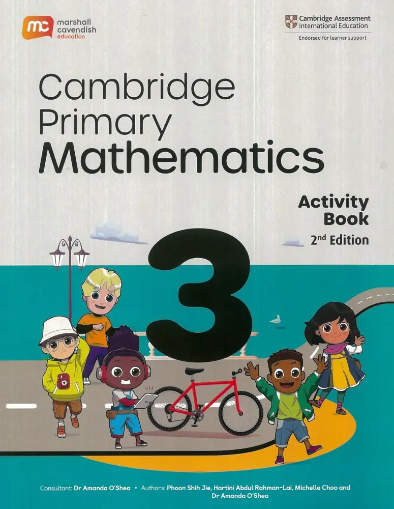 Cambridge Primary Mathematics Stage 3 Activity Book – 2Nd Edition – Isbn 9789815055405 – Marshall Cavendish 1
