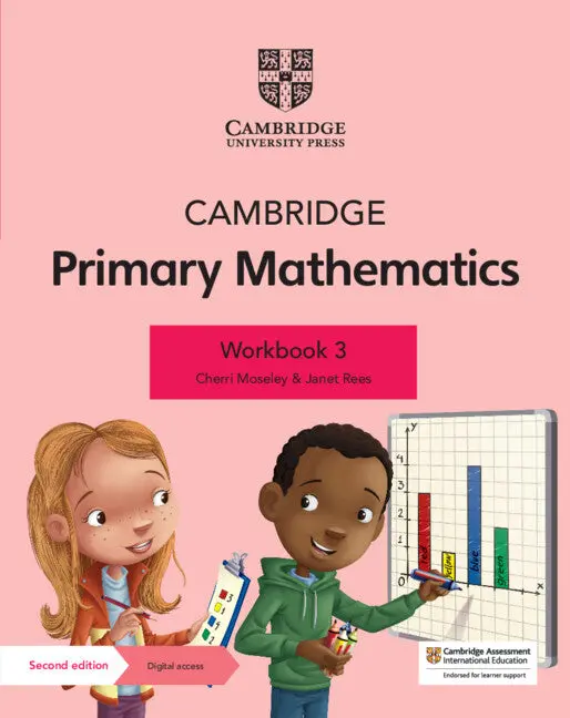 Cambridge Primary Mathematics Workbook 3 – Digital Access Included (1 Year) | Janet Rees | Isbn 9781108746496 1