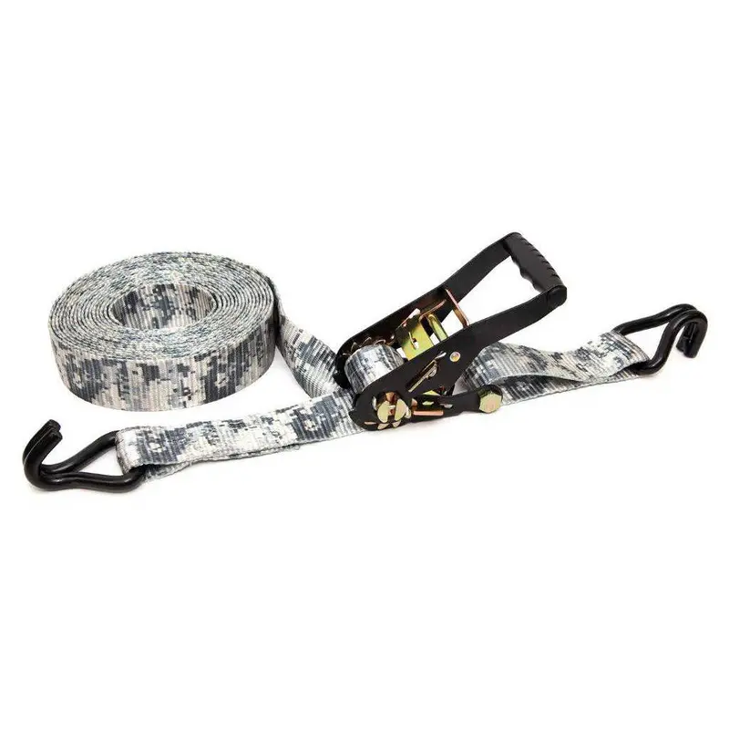 Cargoloc Heavy-Duty Truck Tie-Down – 2" X 27 Ft With J Hooks 1