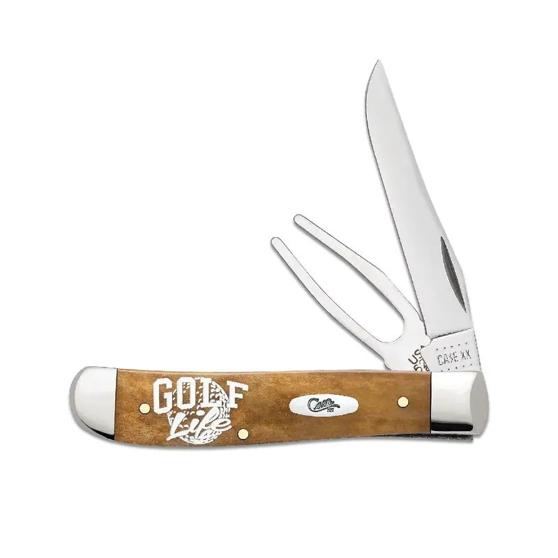 Case Knives Antique Bone Golfer’S Tool Gift Set 1