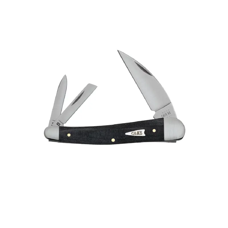 Case Knives Black Micarta Seahorse Whittler 1