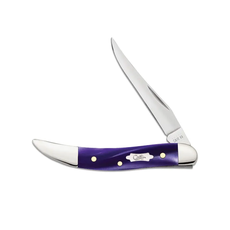 Case Knives Wicked Purple Kirinite Small Texas Toothpick 1