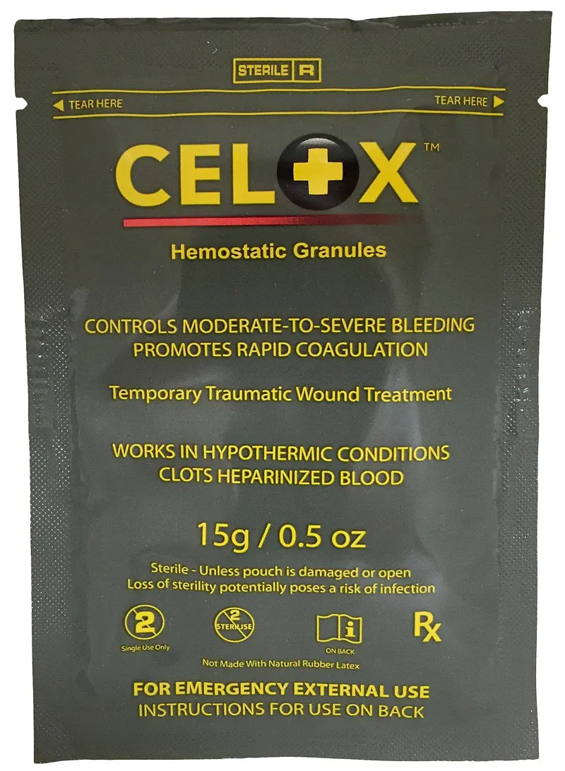 Celox A Hemostatic Granules – 15G Rapid-Clotting Powder 1