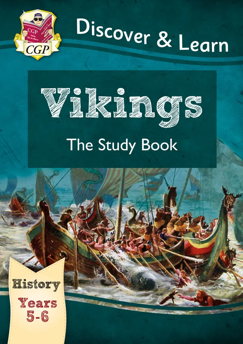 Cgp Ks2 History: Vikings Study Book For Years 5 And 6 1