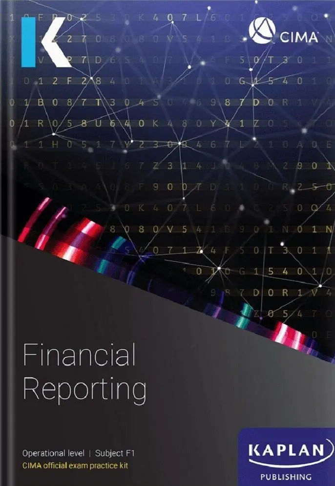 Cima F1 Financial Reporting Study & Practice Kit 2026 – Kaplan Publishing (Isbn 9781837351039) 1