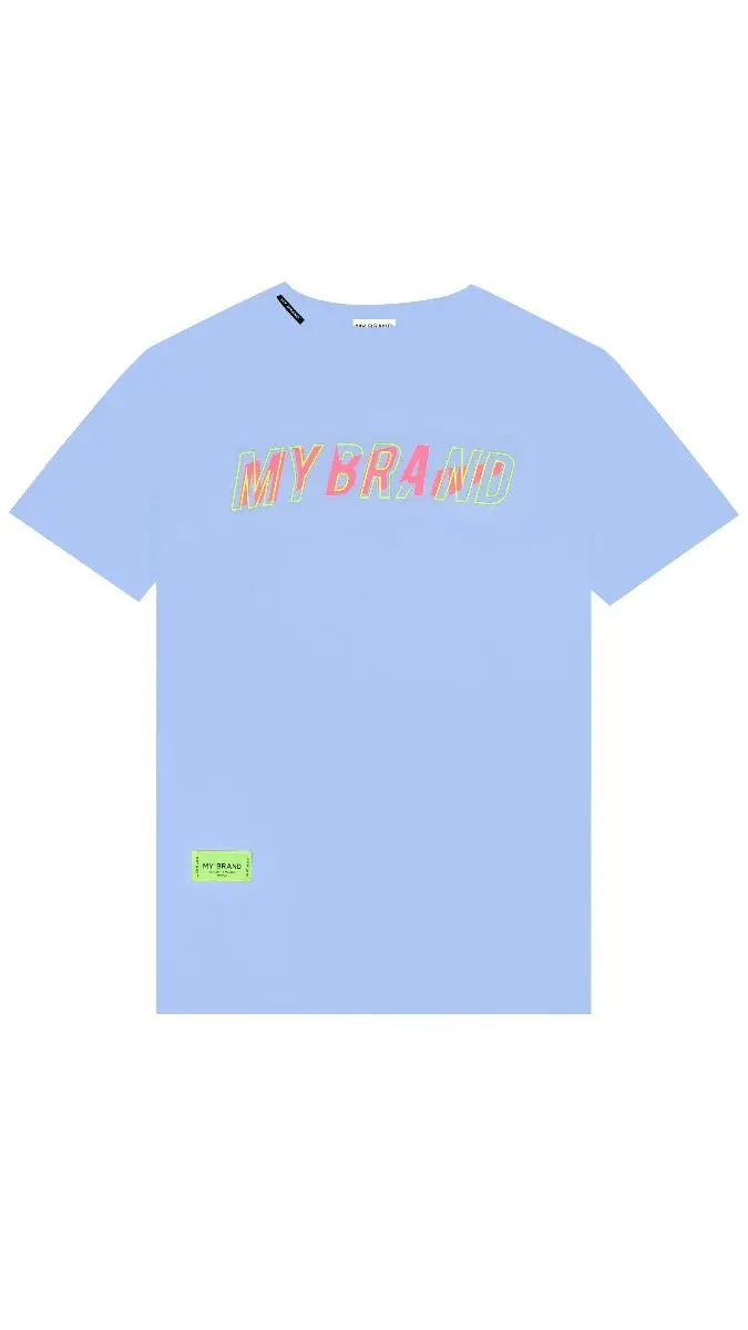 Cobalt Blue My Brand Dynamic T-Shirt 1