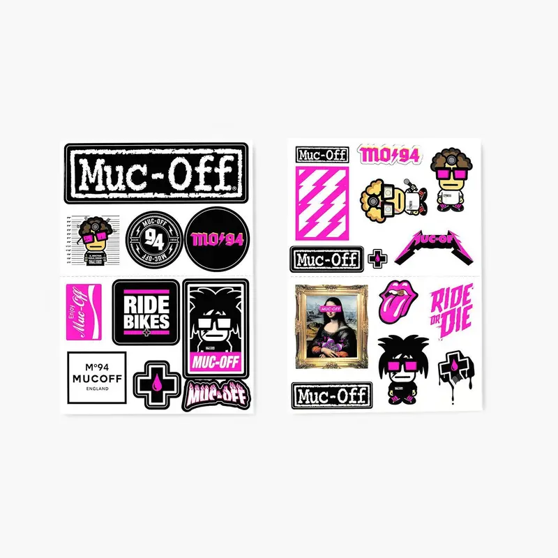Collectible Sticker Sheet – Bold Graphic Design Series 1