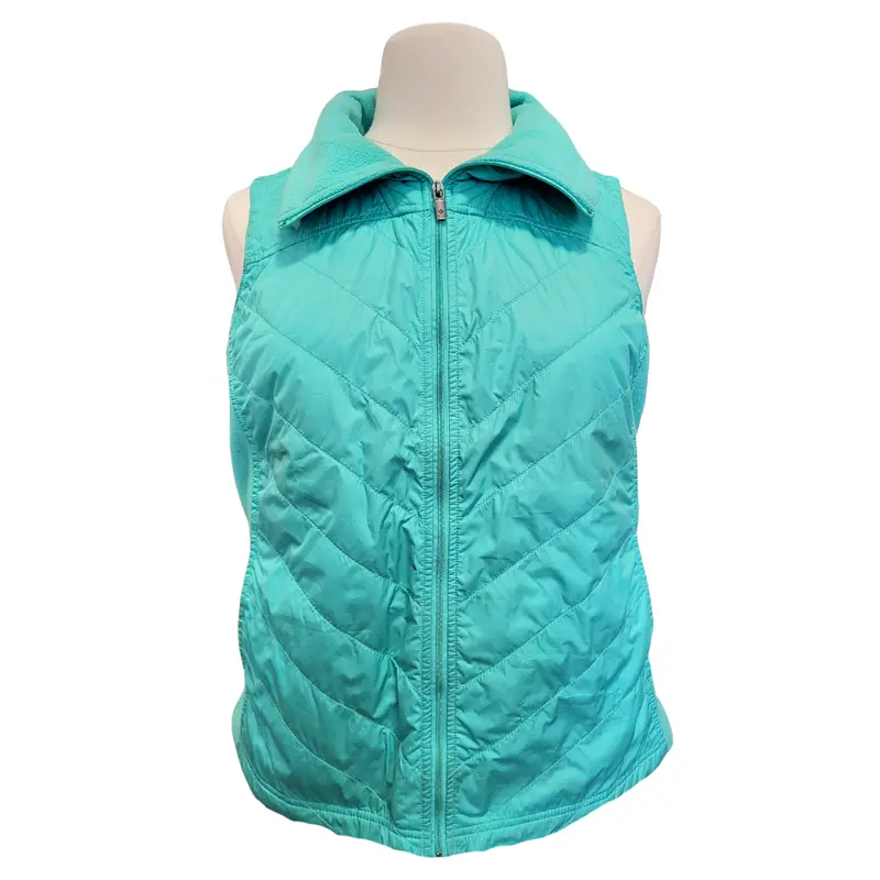Columbia Aqua Women'S Puffer Vest – Full-Zip, Size Xl 1