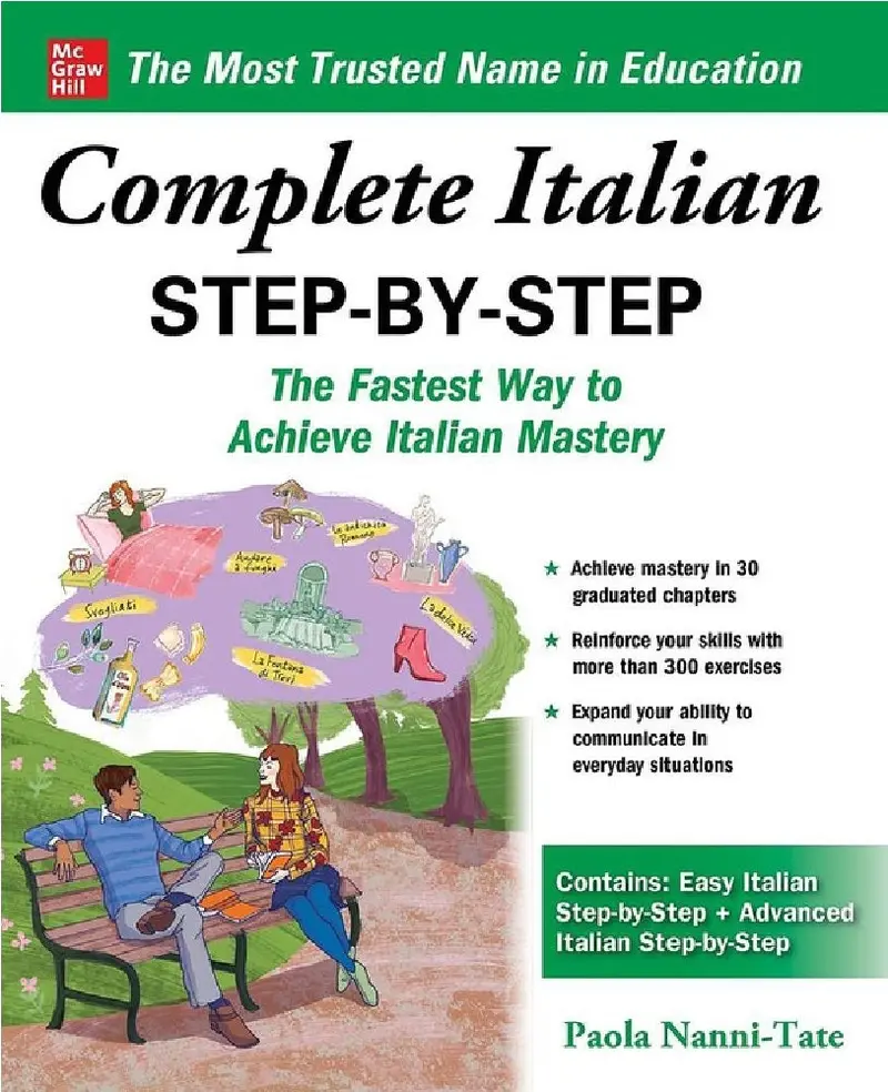 Complete Italian Step-By-Step By Paola Nanni-Tate – Beginner To Intermediate Language Course (9781260463231) 1