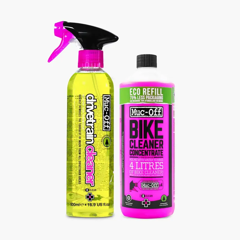 Concentrated Bike Cleaner (1L) + Drivetrain Degreaser (500Ml) 1