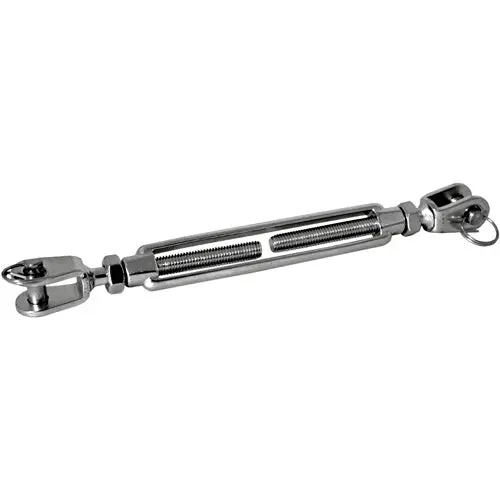 Coolaroo 8 Mm European-Style Jaw-To-Jaw Turnbuckle – Stainless Steel – 471989 1