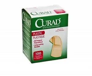 Curad Assorted Plastic Adhesive Bandages – Assorted Sizes 1