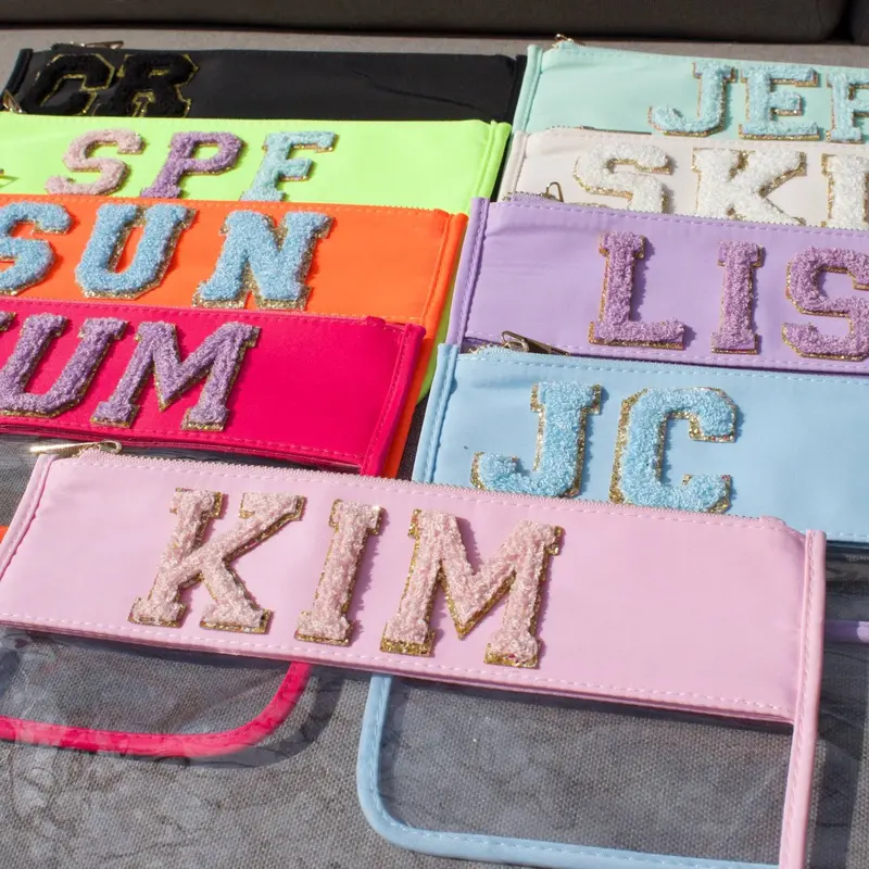 Custom Clear Travel Organizer Pouches 1