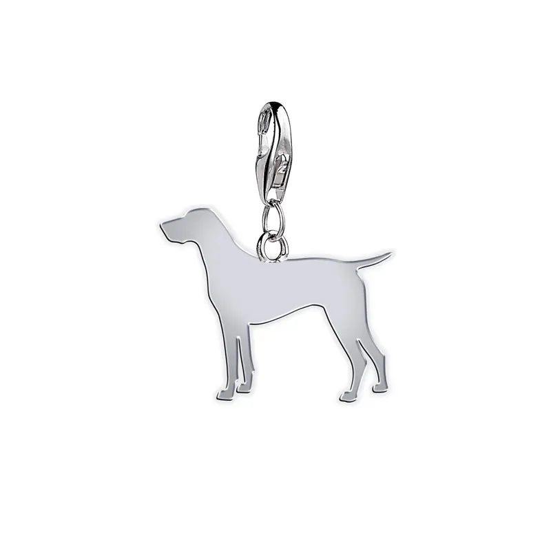 Custom German Shorthaired Pointer Charm – Sterling Silver 1