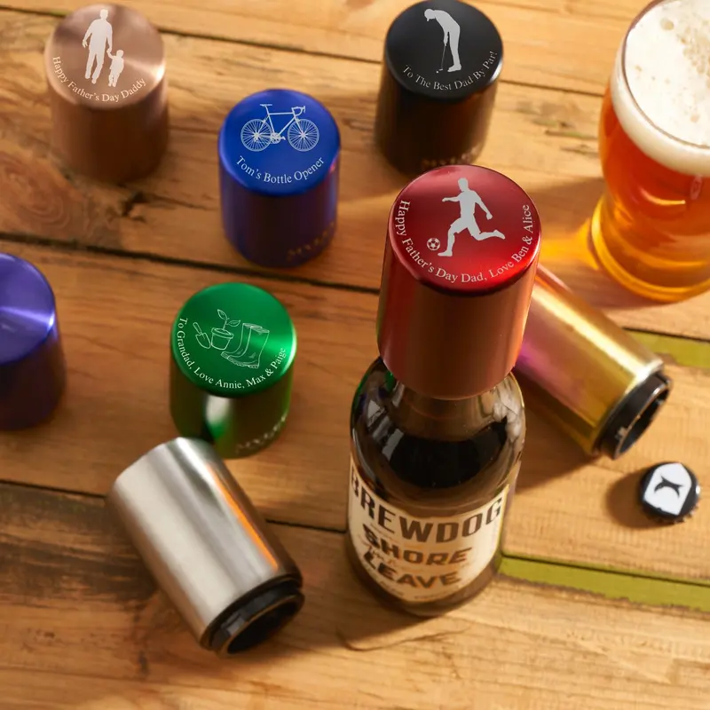 Custom Push-Down Bottle Opener For Beer Lovers 1