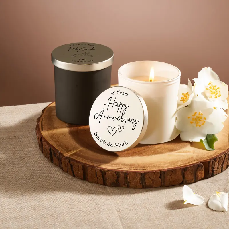 Custom Scented Candle – Jasmine Fragrance 1