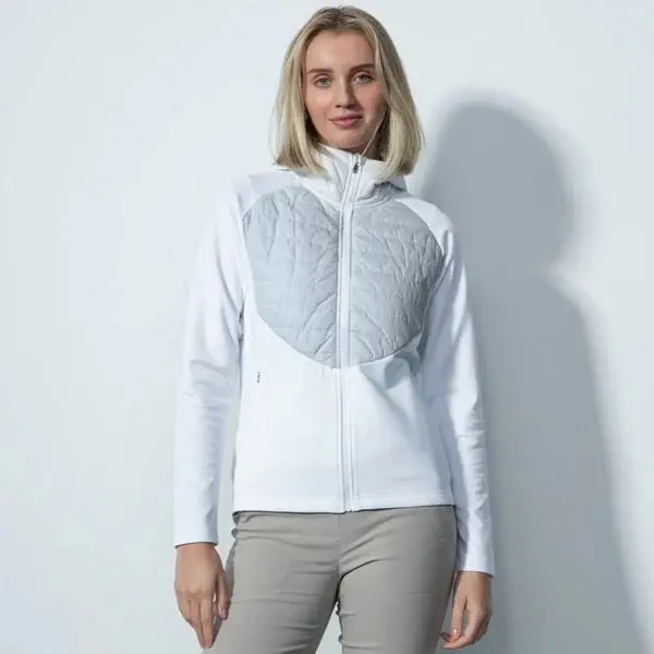 Daily Sports Allos Hybrid Golf Jacket – Silver & White, Size Xxl 1