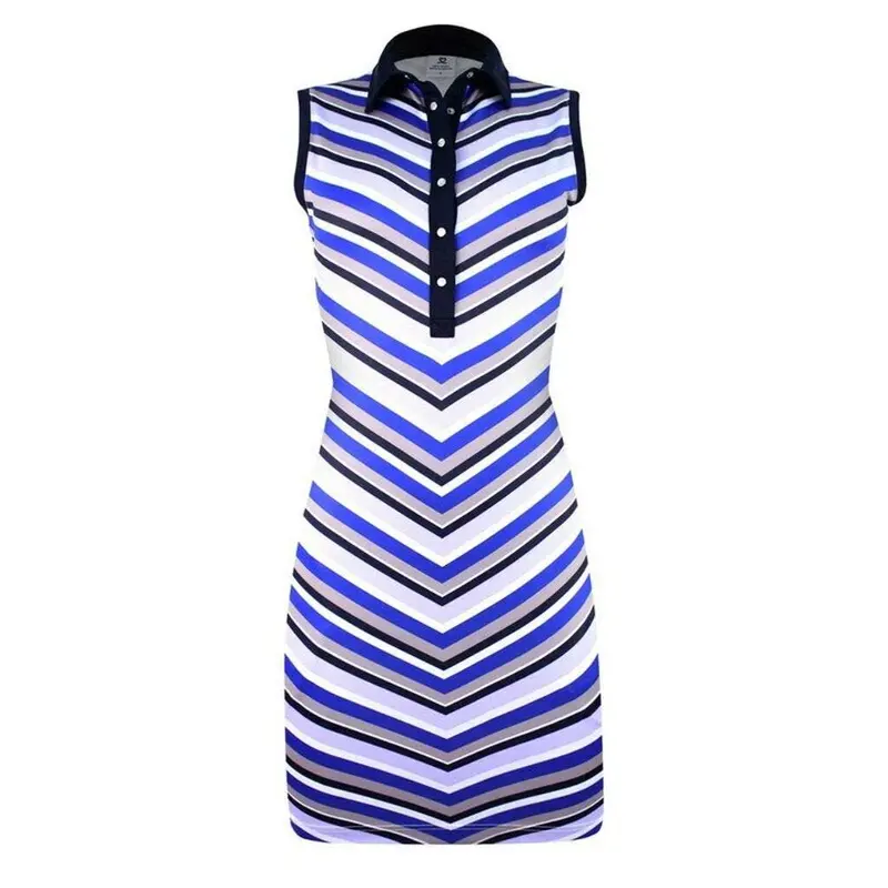 Daily Sports V-Striped Nelly Golf Dress – Size L, $130 1