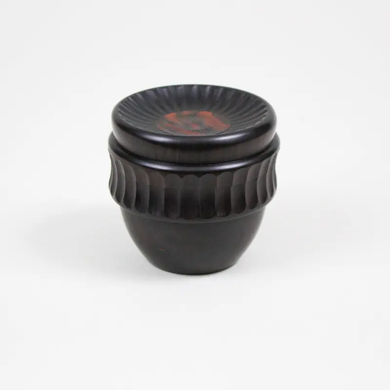 Dale Chase Rose-Engineered Ball Box With Exterior Ornamentation 1