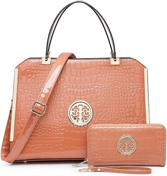 Dasein Women’S Professional Top-Handle Tote – Spacious Work Satchel With Detachable Wallet & Structured Silhouette 1