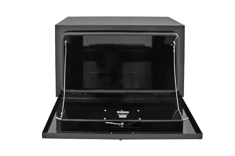 Dee Zee Under-Bed Specialty Tool Box – Black Anodized Aluminum Design With Low-Profile Mounting (Dz61Tb) 1