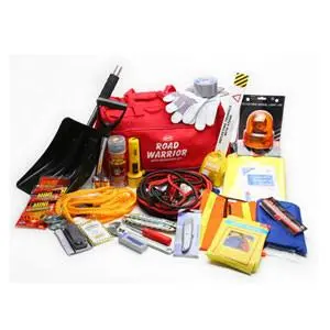 Deluxe Road Warrior Emergency Kit – All-In-One Roadside Assistance And Vehicle Safety Package 1
