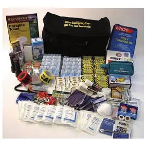 Deluxe Wheeled Office Emergency Preparedness Kit 1