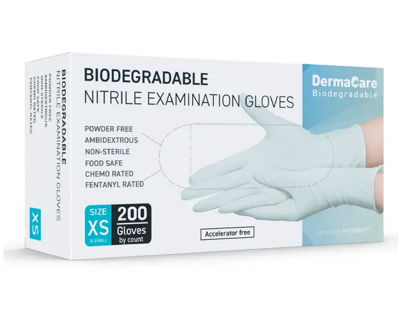 Dermacare Biodegradable Nitrile Exam Gloves – Case Of 2000 1