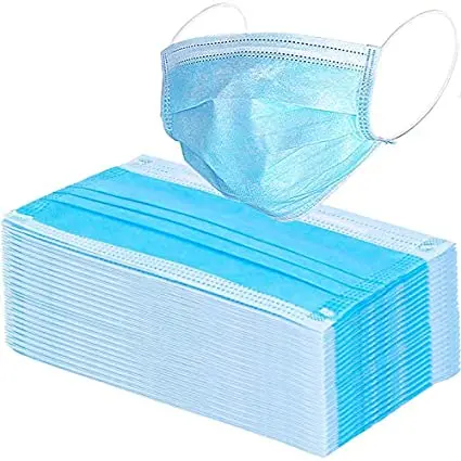 Disposable 3-Ply Earloop Face Mask 1