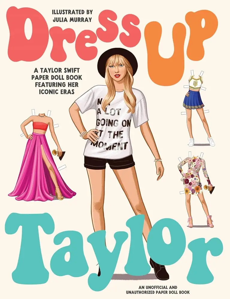Dress Up Taylor: An Interactive Fashion Activity Book – Julia Murray | Smith Street Books Isbn 9781923049765 1