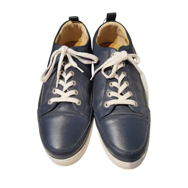 Duca Del Cosma Navy Leather Spikeless Golf Shoes For Women - Size 9 1