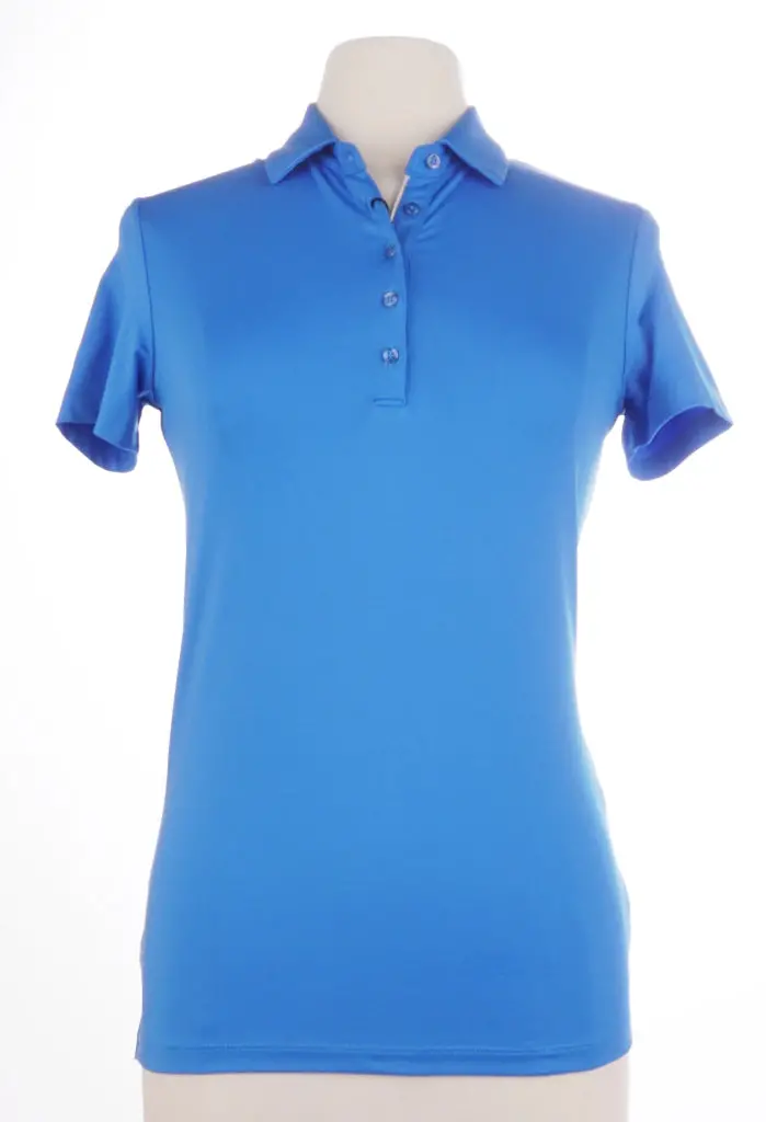 Dunning Finley Azure Jersey Golf Polo – Women'S Performance Style 1