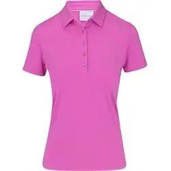 Dunning Finley Lily-Print Jersey Polo – Women'S Golf Apparel 1
