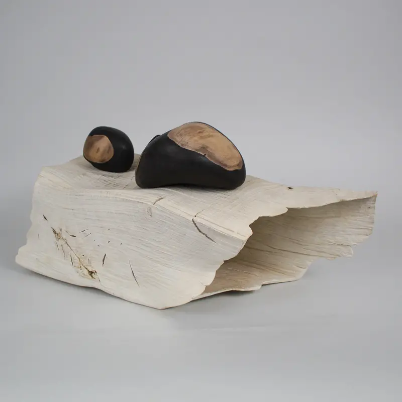 Earth & Stones: Ceramic And Stone Sculptures By Michael Peterson 1