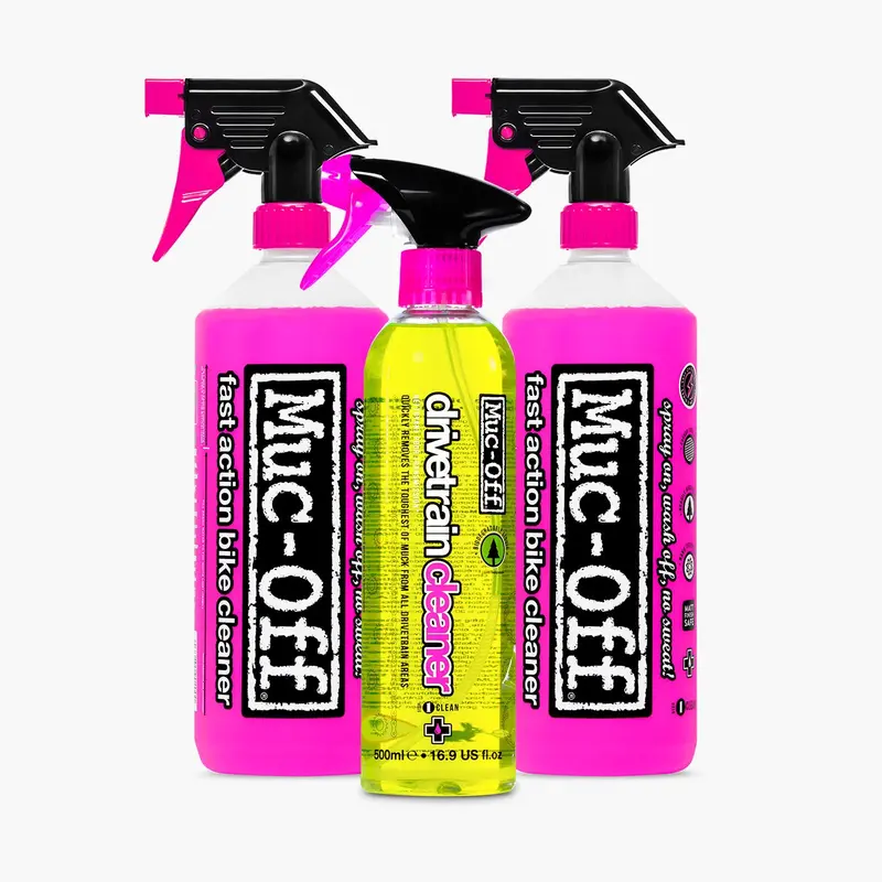 Eco-Friendly Bike Cleaner Bundle – 2×1L + 500Ml Drivetrain Formula 1