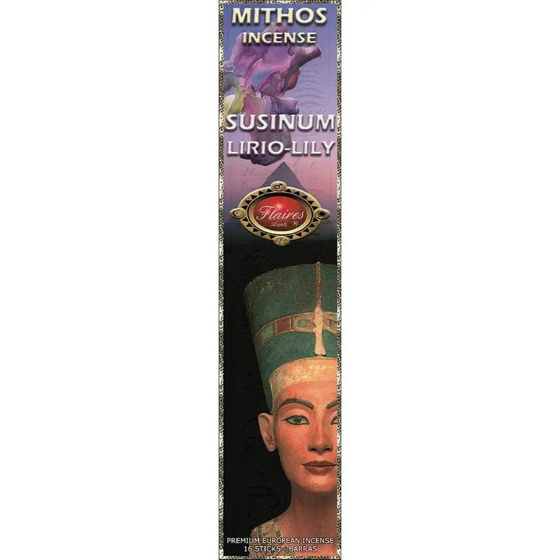 Egyptian Lily Incense Sticks By Flaires – Mythos-Inspired Protection Fragrance (3-Pack) 1