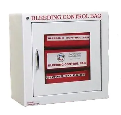 Emergency Bleeding Control Cabinet With Audible Alarm System 1