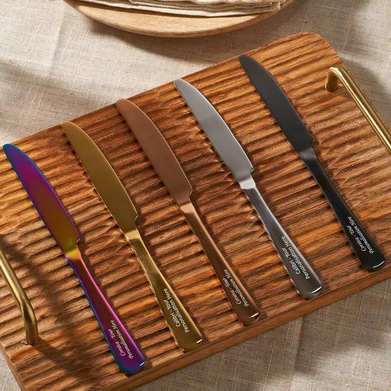 Engraved Stainless Steel Chef’S Knife – Personalized Design 1