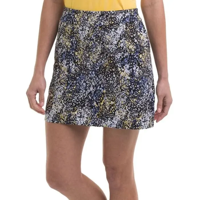 Ep Ny Black Multi-Print 17.5-Inch Layered Golf Skort – Women'S 1