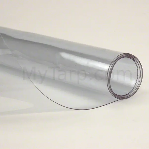 Flame-Retardant Clear Vinyl – 20 Mil, 54-Inch Width, Yard Or Roll 1