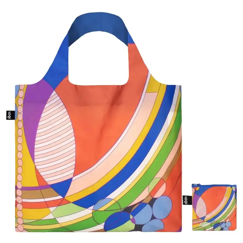 Frank Lloyd Wright March Balloons Design Tote Bag – Recycled Fabric Carryall 1