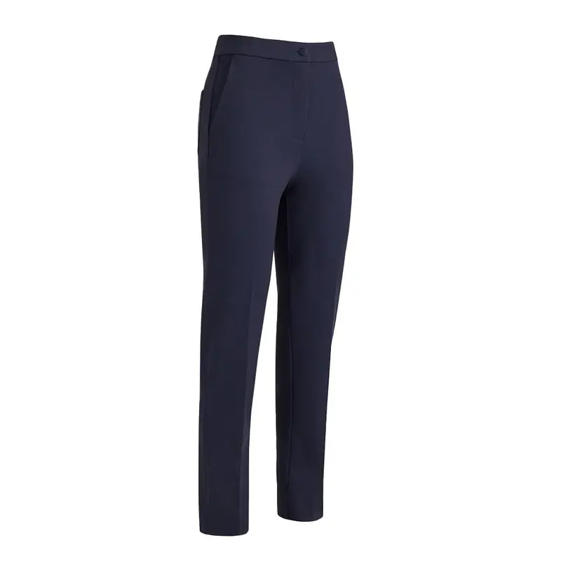 G/Fore Navy Double-Knit High-Rise Cigarette Golf Pants – Size 2, $175 1