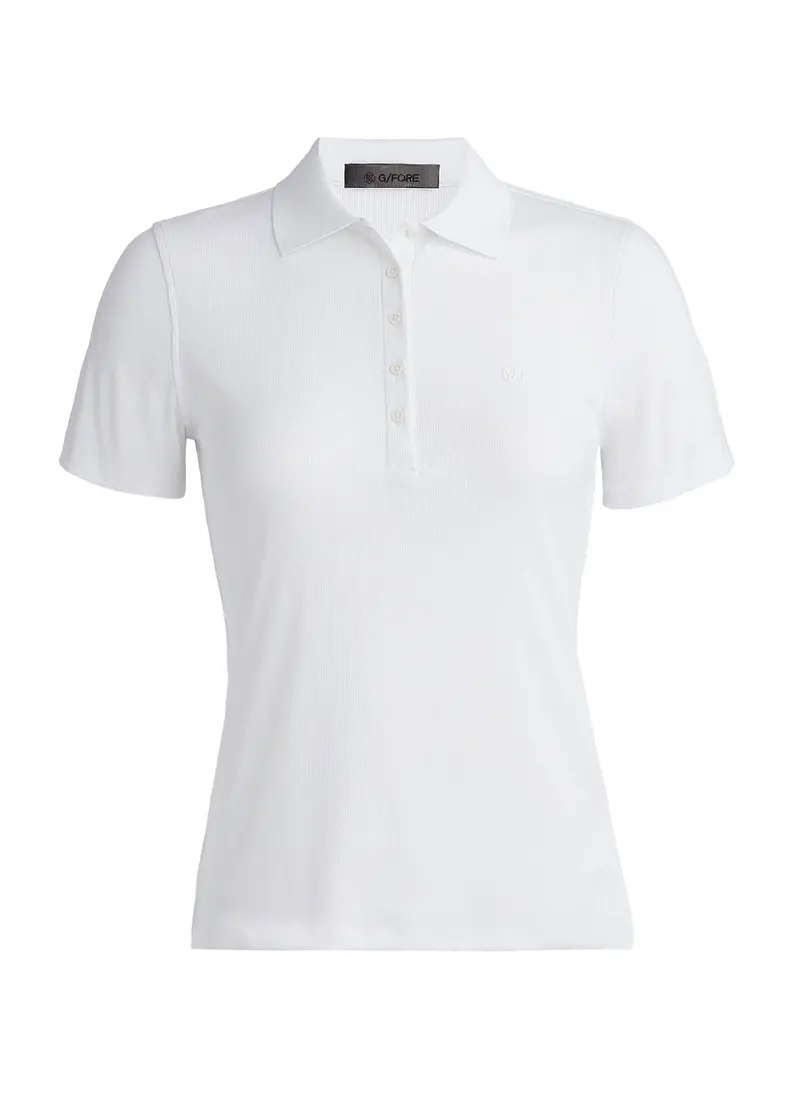 G/Fore Snow Ribbed Tech Nylon Sleeveless Golf Polo – Size L, $110 1