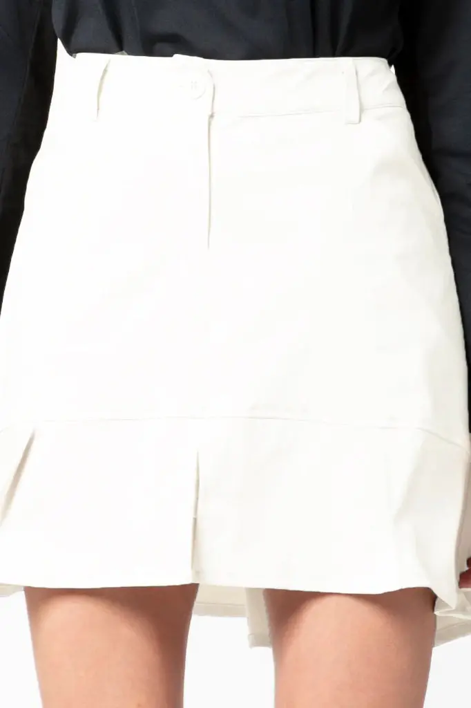 Ggblue Naples Golf Skort In Ecru 1