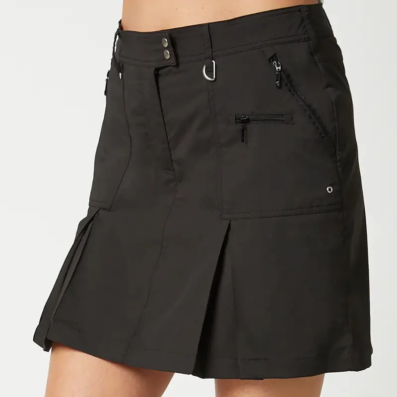 Ggblue Women’S Black Boca Golf Skort – Sleek Design (Msrp $98) 1